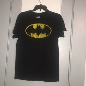 A small black Batman tee